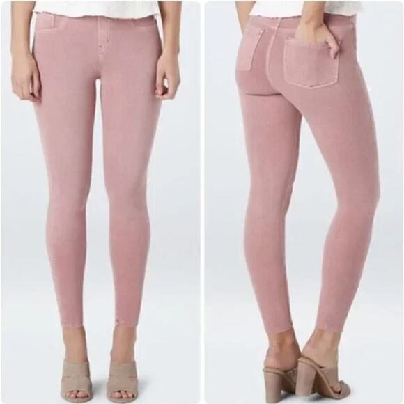 Spanx Pink Jean-ish Ankle Leggings Pull-on Skinny Shaping‎ Pants, Size Small - Picture 8 of 11